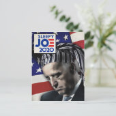 Sleepy Joe Biden 2020 Postkarte (Stehend Vorderseite)