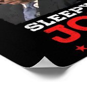 Sleepy Joe - Funny Joe Biden - Politische Wahl Poster (Ecke)