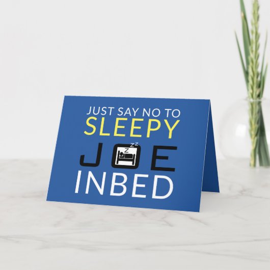 Sleepy Joe Karte (Vorderseite)