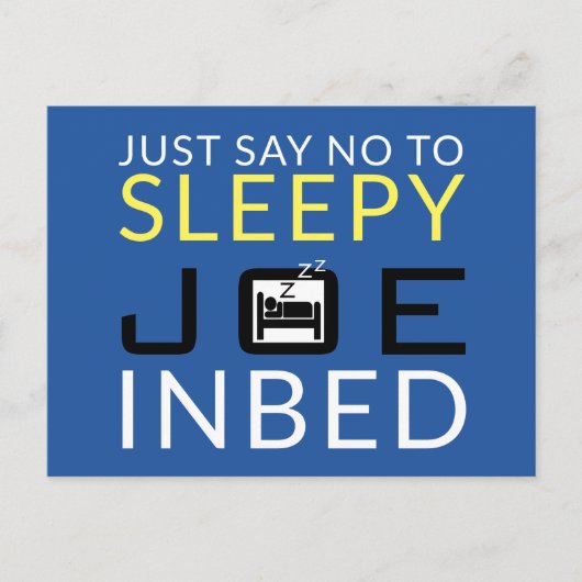 Sleepy Joe Postkarte (Vorderseite)