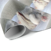 Sleepy Kitten Geschenkpapier (Rolleneckpunkt)