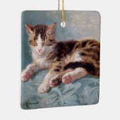 Sleepy Kitten ・ H. Ronner-Knip ・ Ornament (Rechts)