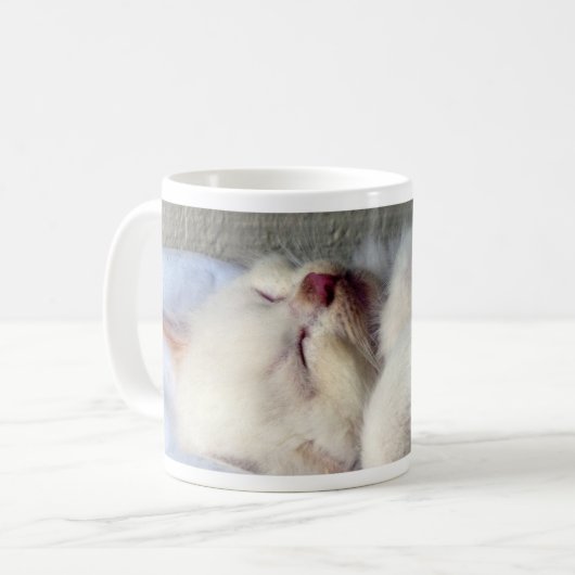 Sleepy Kitten Kaffeetasse (Vorderseite Links)
