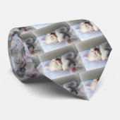 Sleepy Kitten Krawatte (Gerollt)