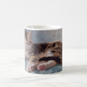 Sleepy Kitten von Henriette Ronner-Knip Kaffeetasse (Mittel)