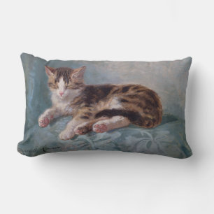 Sleepy Kitten von Henriette Ronner-Knip Lendenkissen