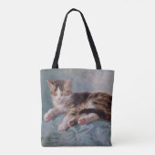 Sleepy Kitten von Henriette Ronner-Knip Tasche (Rückseite)