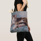 Sleepy Kitten von Henriette Ronner-Knip Tasche (Von Nahem)