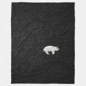 Sleepy Kitty Fleecedecke (Vorderseite)