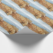 Sleepy Kitty Geschenkpapier (Ecke)