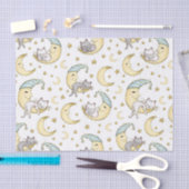 Sleepy Kitty Seidenpapier (Handwerk)