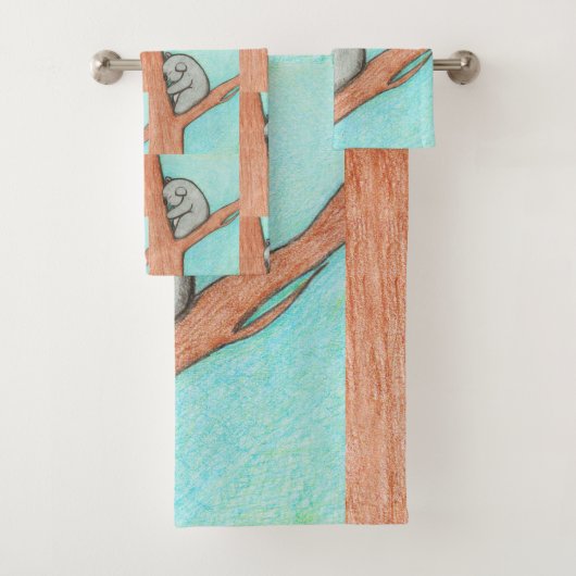 Sleepy Koala Badhandtuch Set (Insitu)
