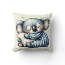 Sleepy Koala Bear Throw Kissen