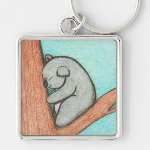 Sleepy Koala Schlüsselanhänger