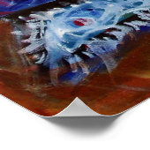 Sleepy Labrador in Seattle Poster (Ecke)