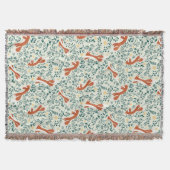 Sleepy Little Foxes Decke (Vorderseite)