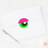 SLEEPY MONSTER EYEBALL Sticker (Umschlag)
