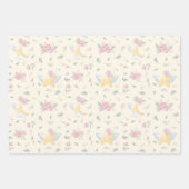 Sleepy Moons and Stars Boho Mix Geschenkpapier Set (Vorderseite)