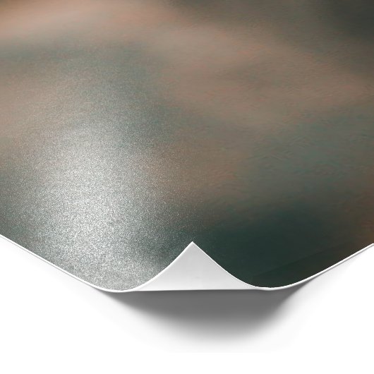 Sleepy Mornings - gähnender Affe Fotodruck (Ecke)