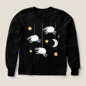Sleepy Night Sheep Sweatshirt (Design Vorderseite)