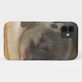 Sleepy Otter Case-Mate iPhone Hülle (Rückseite (Horizontal))