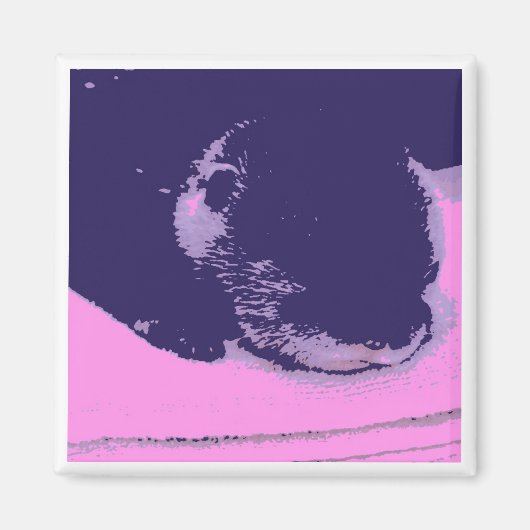 Sleepy Otter Magnet (Vorne)