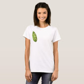 Sleepy Peas in a Pod T-Shirt (Vorne ganz)