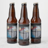 Sleepy Pils, Name und Stil Bierflaschenetikett (Flaschen)