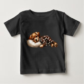 Sleepy Puppy Baby Fine Jersey T - Shirt (Vorderseite)