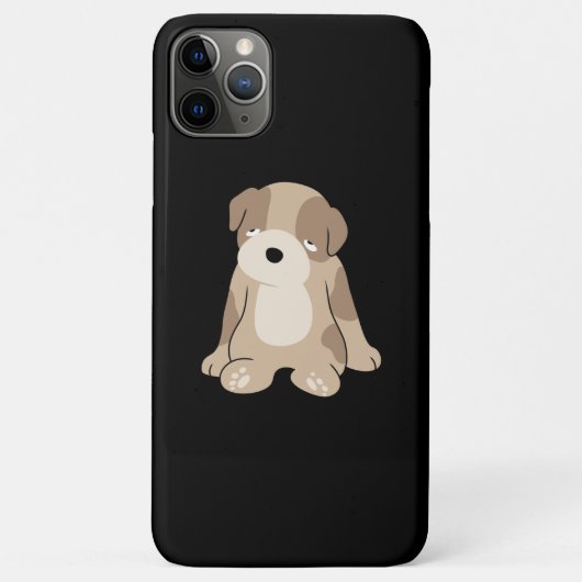 Sleepy Puppy Case-Mate iPhone Hülle (Rückseite)