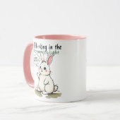 Sleepy Rabbit Tasse (Vorderseite Links)