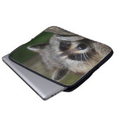 Sleepy Raccoon Laptopschutzhülle (Vorne Knopf)