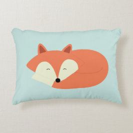 Sleepy Red Fox Dekokissen