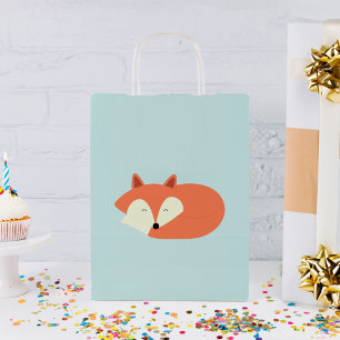 Sleepy Red Fox Kleine Geschenktüte