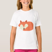 Sleepy Red Fox T-Shirt (Vorderseite)