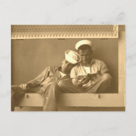 Sleepy Sailor Postkarte
