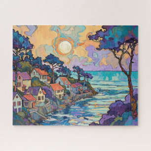 Sleepy Seaside Town Puzzle