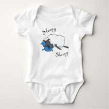 Sleepy Sheepy Baby Bodysuit