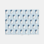 Sleepy Sheepy Fleece Blanket (Vorderseite (Horizontal))