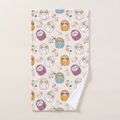 Sleepy Sloth Badhandtuch Set (Handtuch)