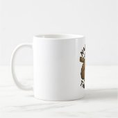 Sleepy Sloth Funny Kaffeetasse (Links)