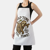 Sleepy Sloth Funny Schürze (InSitu)