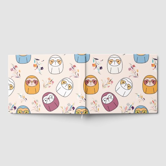 Sleepy Sloth Gästebuch (Voll)