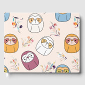 Sleepy Sloth Gästebuch (Vorderseite)