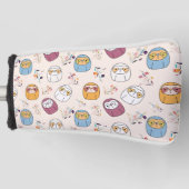 Sleepy Sloth Golf Headcover (Vorderseite)