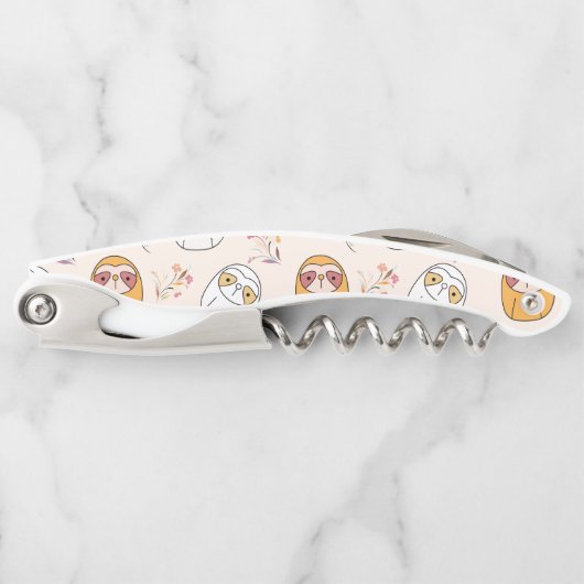 Sleepy Sloth Kellnermesser (Vorderseite)