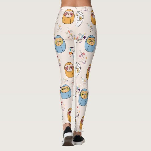 Sleepy Sloth Leggings (Rückseite)