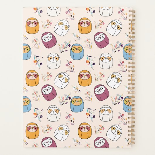 Sleepy Sloth Planer (Rückseite)