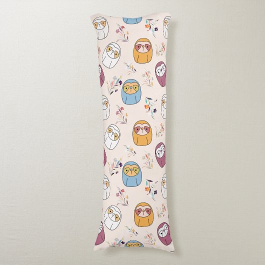 Sleepy Sloth Seitenschläferkissen (Vorderseite Vertikal)