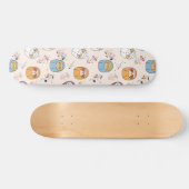 Sleepy Sloth Skateboard (Horizontal)
